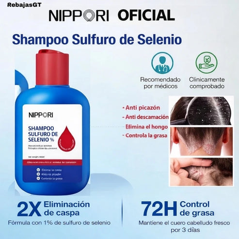 Champú de disulfuro de selenio NIPPORI®