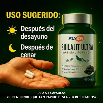 SHILAJIT ULTRA El secreto de los africanos para aumentar el tamaño y rendir más ORIGINAL