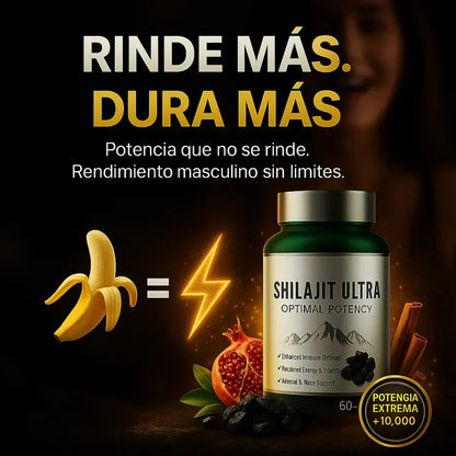 SHILAJIT ULTRA El secreto de los africanos para aumentar el tamaño y rendir más ORIGINAL